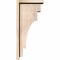 Ekena Millwork Mediterranean Smooth Corbel w/Backplate, Douglas Fir, 5 1/2"W x 10"D x 22"H COR06X10X22MED01SDF - alternate 3